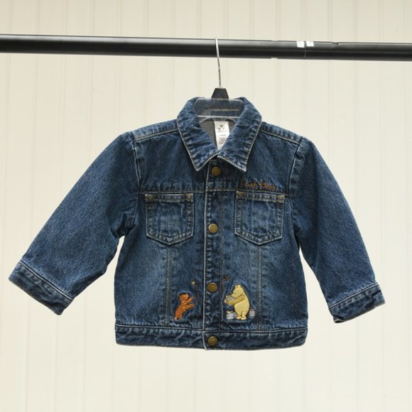 Coats | Disney Pooh Bear Jean Jacket 